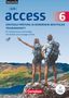 "access 6: Zentrale Prüfung 10 Nordrhein-Westfalen. Zwei Personen auf einem Berg mit Rucksäcken, Blick auf die Landschaft.", Buch