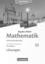 Horst Kuschnerow: Bigalke/Köhler: Mathematik 11. Schuljahr - Brandenburg - Grundkurs. Lösungen zum Schülerbuch, Buch