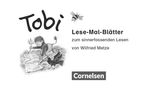 Wilfried Metze: Tobi-Fibel 1./2. Schuljahr. Lese-Mal-Blätter, Buch