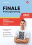 „Finale Prüfungstraining 2027 Nordrhein-Westfalen Mittlerer Schulabschluss Deutsch“ steht oben. Ein junger Mann lächelt., 1 Buch und 1 Diverse
