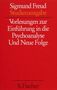 Sigmund Freud: Vorlesungen zur Einführung in die Psychoanalyse / Neue Folge der Vorlesungen zur Einführung in die Psychoanalyse, Buch