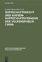: Wirtschaftsrecht und Außenwirtschaftsverkehr der Volksrepublik China, Buch