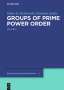 Zvonimir Janko: Groups of Prime Power Order. Volume 5, Buch