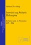 Herbert Hochberg: Introducing Analytic Philosophy, Buch