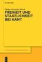 Philipp-Alexander Hirsch: Freiheit und Staatlichkeit bei Kant, Buch