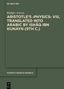 Rüdiger Arnzen: Aristotle's >Physics< VIII, Translated into Arabic by Ishaq ibn Hunayn (9th c.), Buch
