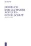 "DE GRUYTER, JAHRBUCH DER DEUTSCHEN SCHILLER-GESELLSCHAFT BAND LXIV 2020" in violetten Großbuchstaben auf weißem Hintergrund., Buch
