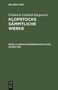Friedrich Gottlieb Klopstock: Sprachwissenschaftliche Schriften, Buch