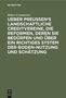 Bülow-Cummerow: Ueber Preussen's landschaftliche Creditvereine, die Reformen, deren sie bedürfen und über ein richtiges System der Boden-Nutzung und Schätzung, Buch