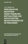 Carl Pfafferoth: Preussische Beamten-Gesetzgebung enthaltend die wichtigsten Beamtengesetze in Preussen, Buch