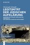 "Christoph Schmidt: Legitimität der jüdischen Aufklärung - Zwischen politischer Theologie und Theopolitik. Illustration zeigt biblische Szene.", Buch
