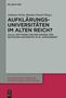 Aufklärungsuniversitäten im Alten Reich?, Buch