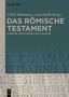 Das römische Testament, Buch