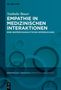 Titel: "Empathie in medizinischen Interaktionen". Autor: Nathalie Bauer. Blaues Design mit überlappenden Kreisen., Buch