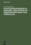Carl Georg Bruns: Staatsangehörigkeitswechsel und Option im Friedensvertrage von Versailles, Buch