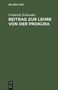 Friedrich Schneider: Beitrag zur Lehre von der Prokura, Buch