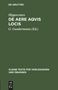 Hippocrates: De Aere Aqvis Locis, Buch