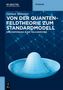 Buchtitel: "Von der Quantenfeldtheorie zum Standardmodell". Illustration: schematische blaue 3D-Struktur., Buch