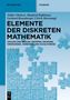 Text: "De Gruyter Studium, Elemente der Diskreten Mathematik, 2. Auflage" zeigt blaue Puzzleteile mit weißen Zahlen.
