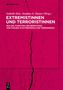 Der Titel "Extremistinnen und Terroristinnen" steht in Weiß auf einer rosafarbenen, texturierten Oberfläche., Buch
