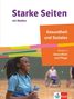 "Starke Seiten mit Medien", "Gesundheit und Soziales", "Modul 3 Gesundheit und Pflege". Junge Frau beim Sport., Buch