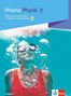 „Prisma Physik 2“, „Differenzierende Ausgabe mit Medien in der NawiThek“. Frau mit Taucherbrille im Wasser., Buch