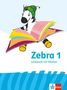 Zebra 1, 1 Buch und 1 Diverse