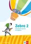 Zebra 2. Arbeitsheft Sprache in Grundschrift Klasse 2, 1 Buch und 1 Diverse