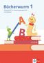Bücherwurm Fibel. Arbeitsheft in Schulausgangsschrift mit Medien und eTraining Klasse 1, 1 Buch und 1 Diverse, 1 Buch und 1 Diverse