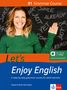Let's Enjoy English B1 Grammar Course - Hybrid Edition allango, 1 Buch und 1 Diverse