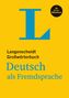 : Langenscheidt Großwörterbuch Deutsch als Fremdsprache - mit Online-Wörterbuch, Buch,Div.