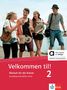 : Velkommen til! 2 - Hybride Ausgabe allango, Buch,Div.