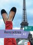 Rencontres en français A2 - Hybride Ausgabe allango, 1 Buch und 1 Diverse