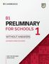 : Cambridge English Preliminary for Schools 1 for revised exam from 2020. Student's Book without Answers, Buch