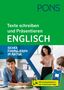 PONS Texte schreiben und Präsentieren Englisch, Buch