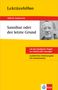 Alfred Andersch: Klett Lektürehilfen Alfred Andersch "Sansibar oder der letzte Grund", Buch