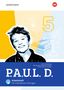 "P.A.U.L. D. Arbeitsheft mit interaktiven Übungen. Berlin, Brandenburg, Mecklenburg-Vorpommern, Sachsen, Sachsen-Anhalt, Thüringen." Illustration eines lächelnden Jungen., Buch