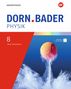 "DORN BADER Physik", "8", "Baden-Württemberg", Darstellung: Tennisball spritzt Wasser in die Luft auf blauem Hintergrund., Buch