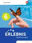 "6 ERLEBNIS Mathematik THÜRINGEN" ist über einer Illustration mit Hand und Schmetterling zu sehen., Buch