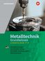 „Metalltechnik Grundwissen, LERFELDER 1-4" mit Geräten zum Bohren von Metall auf grauem Hintergrund. Logo oben rechts., Buch