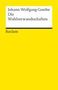 Johann Wolfgang von Goethe: Wahlverwandtschaften, Buch