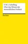 Friedrich Wilhelm Joseph Schelling: Über das Wesen der menschlichen Freiheit, Buch