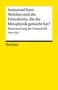 Immanuel Kant: Welches sind die wirklichen Fortschritte, die die Metaphysik seit Leibnitzens und Wolf's Zeiten in Deutschland gemacht hat?, Buch