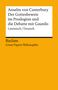Anselm von Canterbury: Der Gottesbeweis im Proslogion und die Debatte mit Gaunilo, Buch
