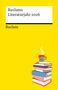 : Reclams Literaturjahr 2026, Buch
