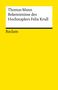 Thomas Mann: Bekenntnisse des Hochstaplers Felix Krull, Buch