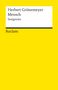 Herbert Grönemeyer: Mensch. Songtexte, Buch