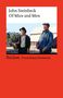 "John Steinbeck, Of Mice and Men. Reclam Fremdsprachentexte." Zwei Männer, ländlicher Hintergrund, Scheune, Bäume., Buch