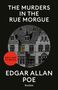 "The Murders in the Rue Morgue", Edgar Allan Poe, Reclam Stories. Illustration einer alten Villa. Insgesamt dunkler Stil., Buch