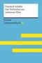 Reiner Poppe: Der Verbrecher aus verlorener Ehre von Friedrich Schiller: Lektüreschlüssel mit Inhaltsangabe, Interpretation, Prüfungsaufgaben mit Lösungen, Lernglossar. (Reclam Lektüreschlüssel XL), Buch